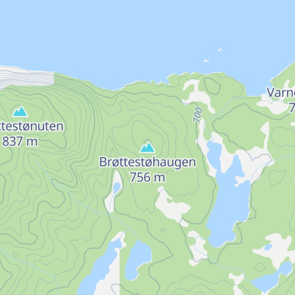 Map of Brøttestøhaugen