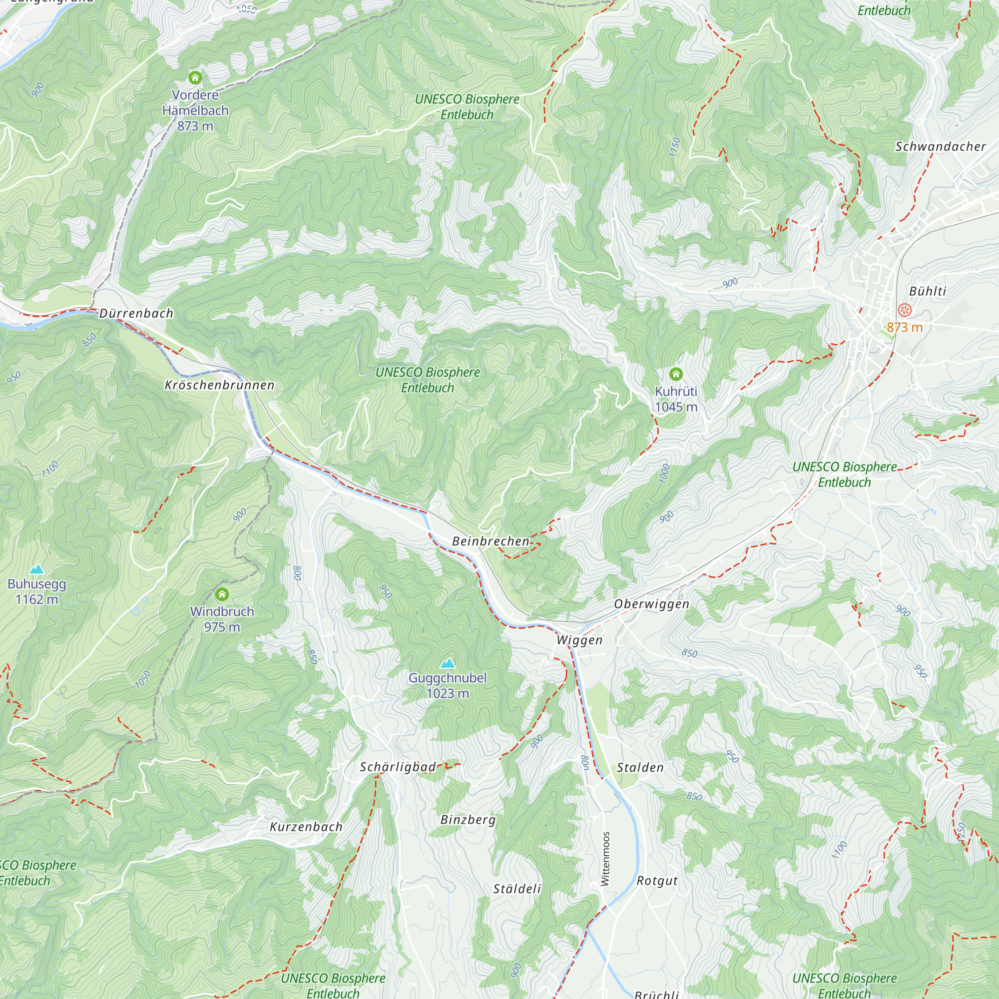 Beinbrechenäbnet map