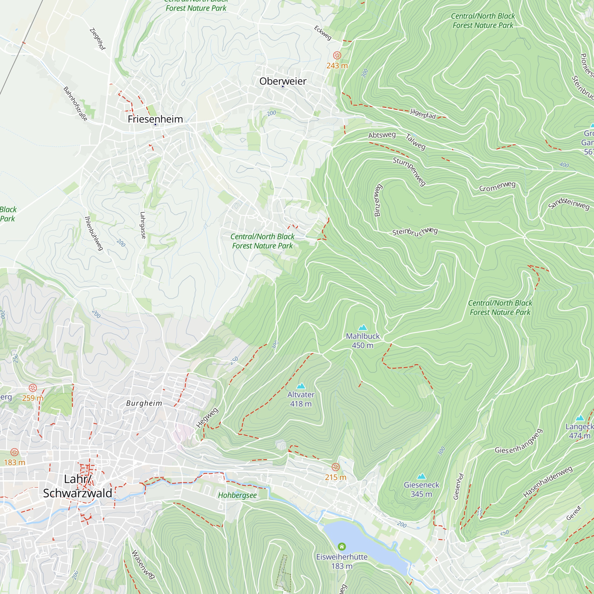 Mohlbuck Hütte map