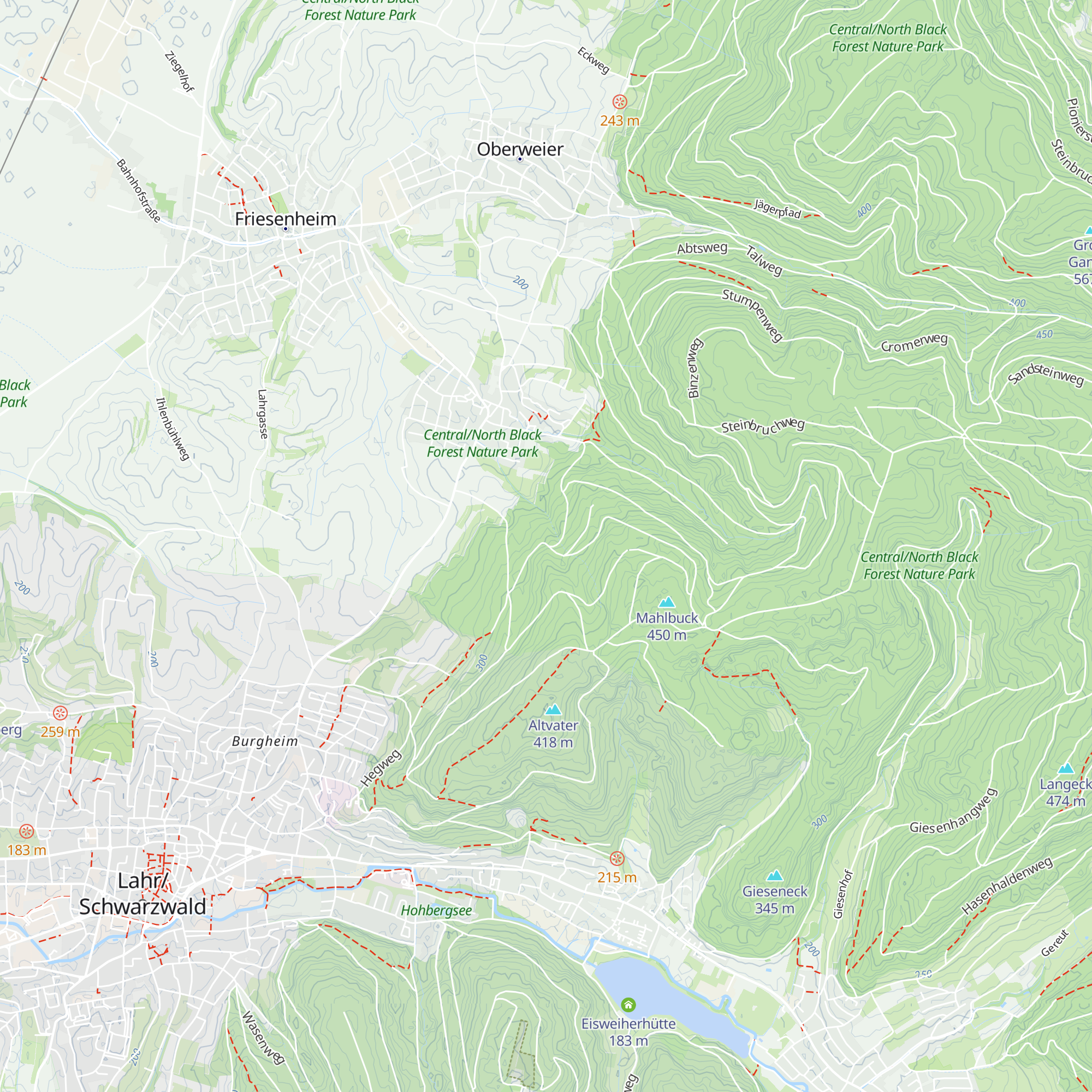 Mohlbuck Hütte map