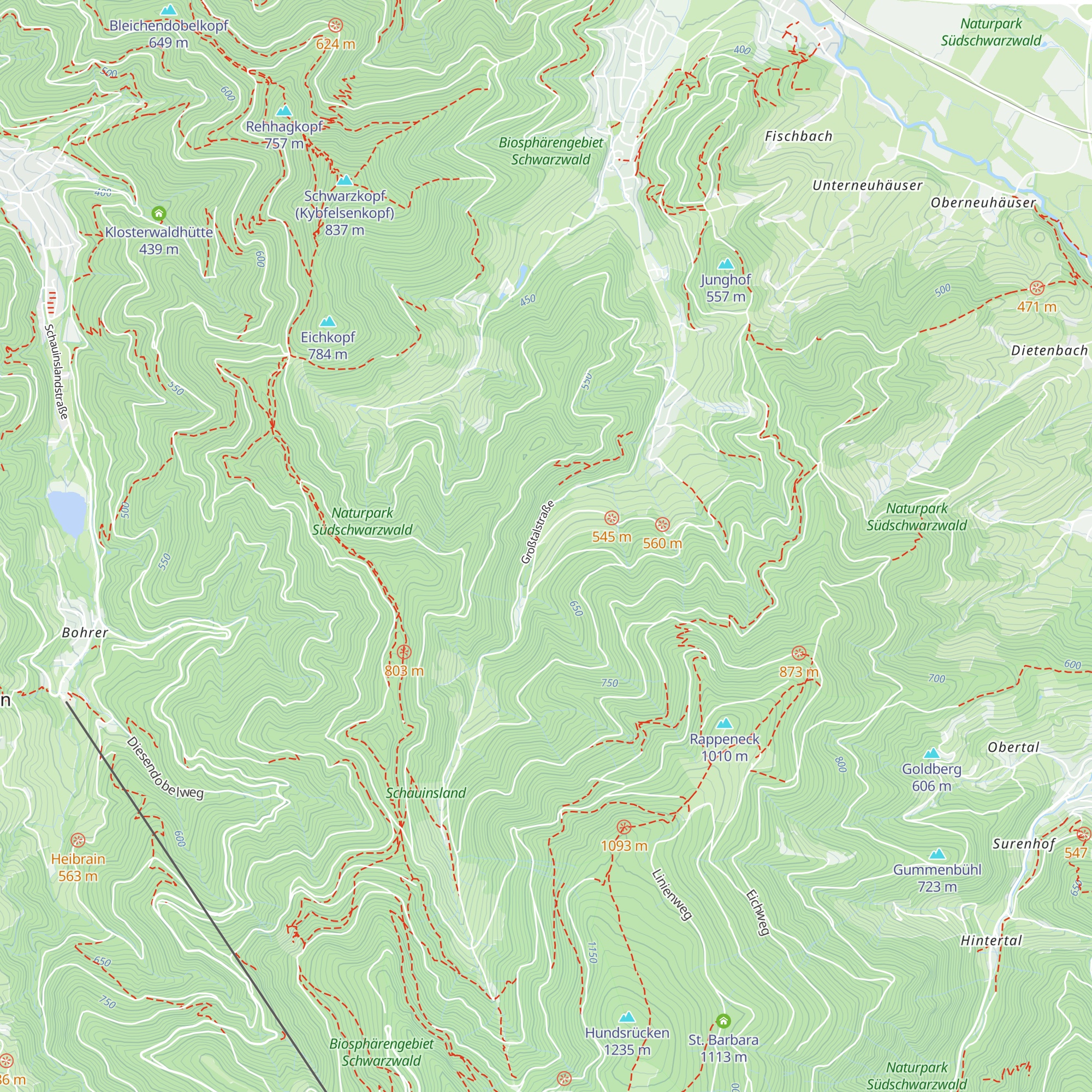 Stollenhütte map