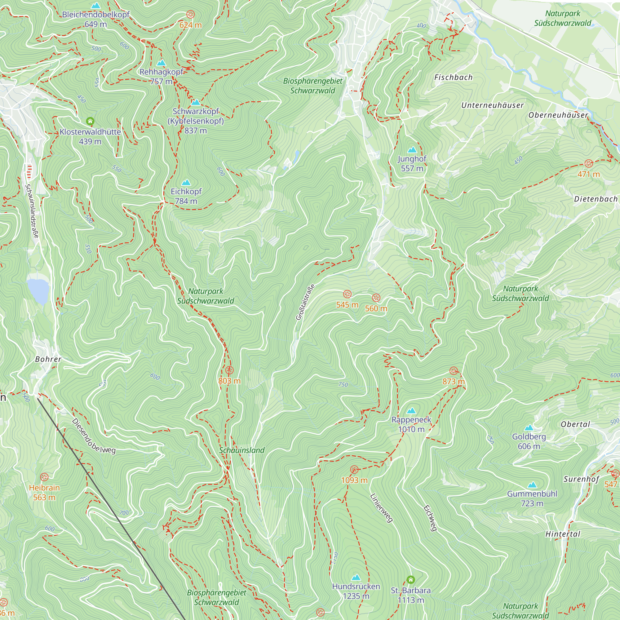 Stollenhütte map