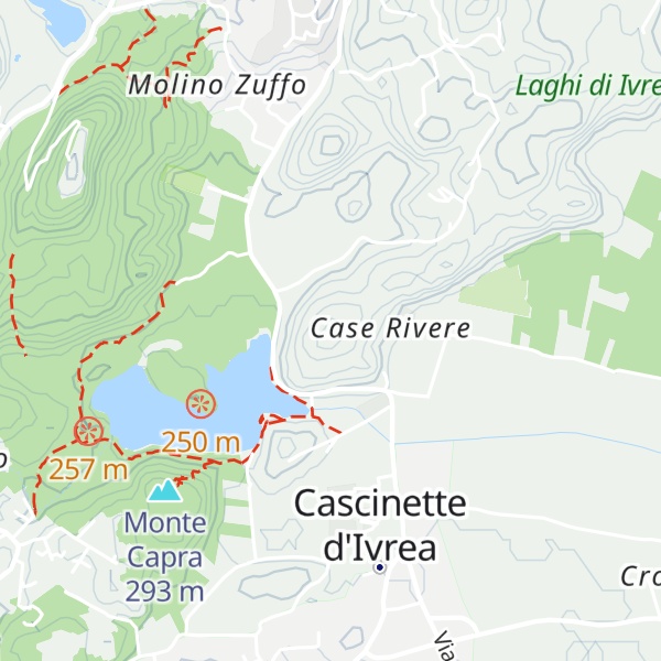 Map of Moncassina
