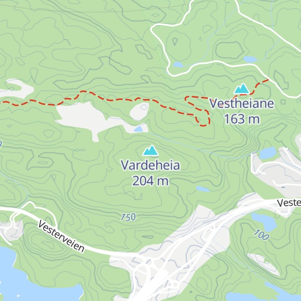 Map of Vardeheia