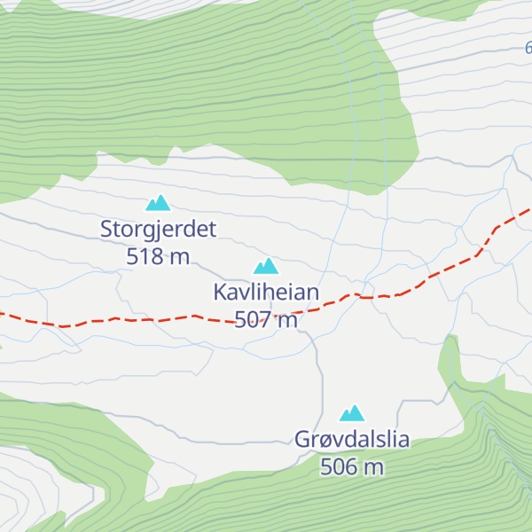 Map of Kavliheian