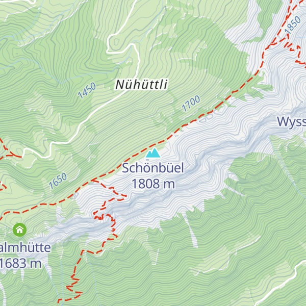 Map of Schönbüel