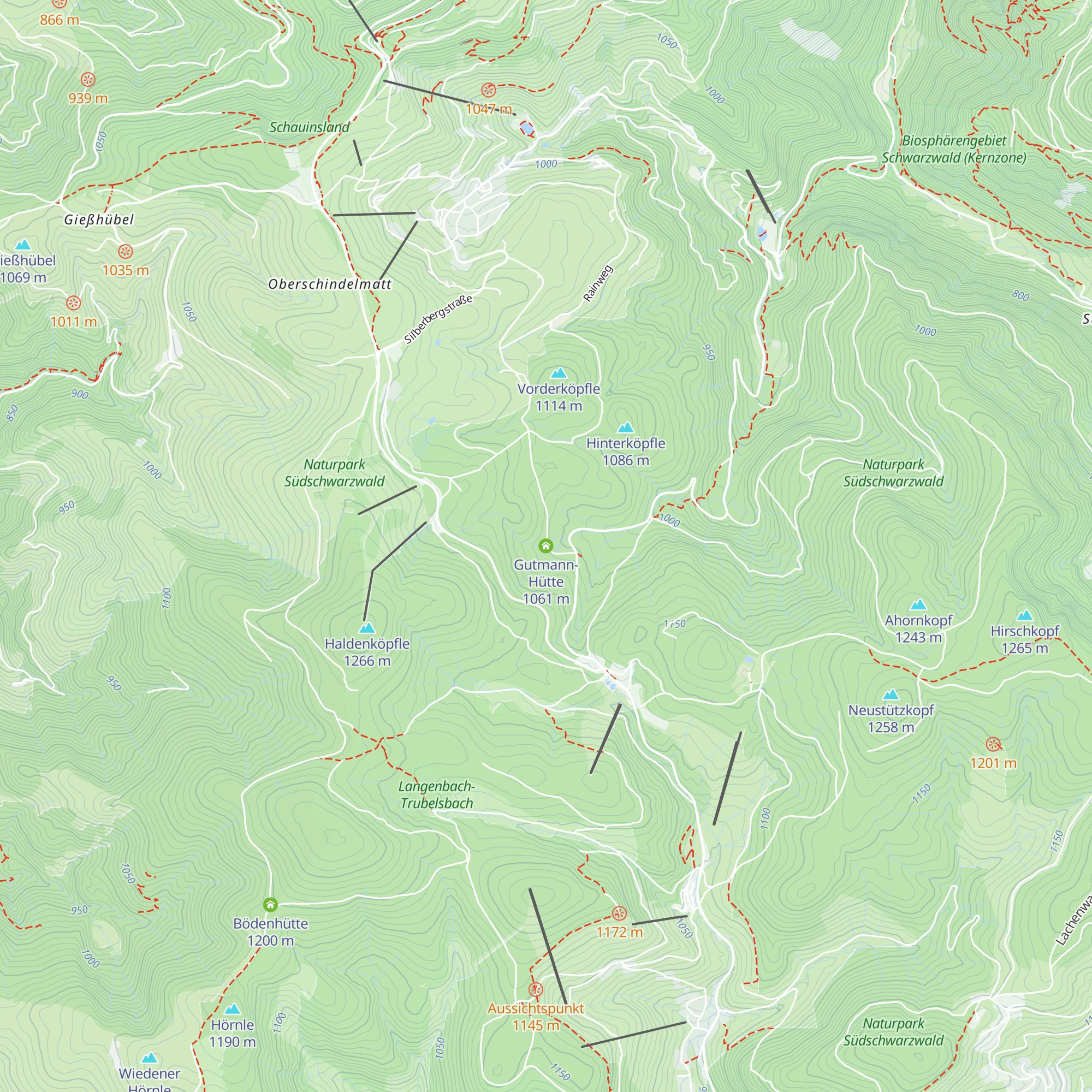Gutmann-Hütte map
