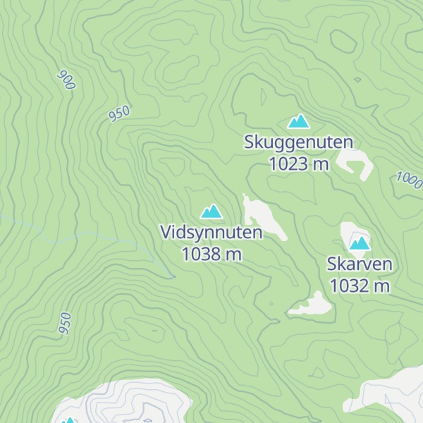Map of Vidsynnuten