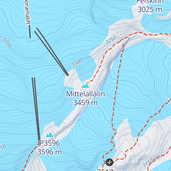 Map of Mittelallalin