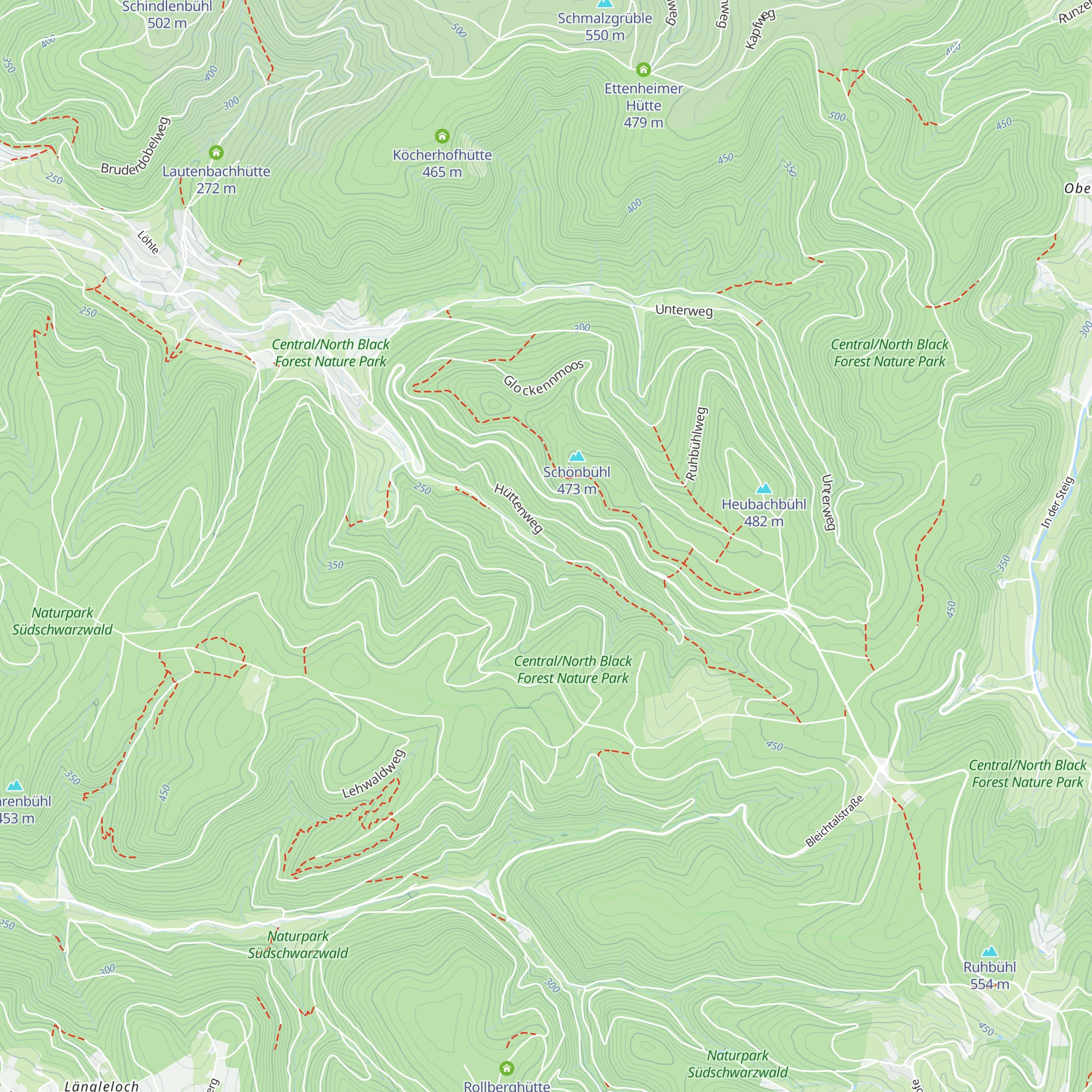 Kapplerhütte map