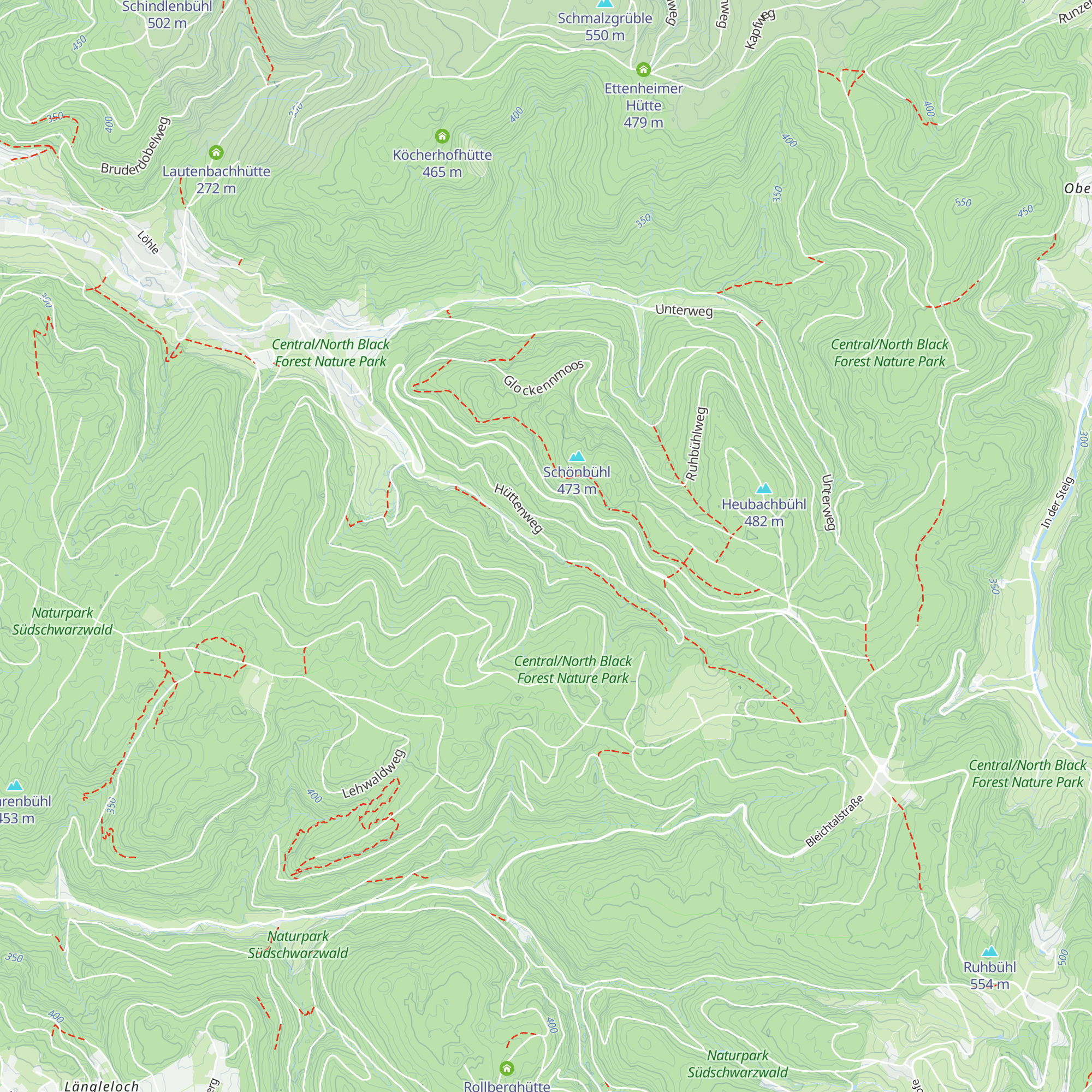 Kapplerhütte map