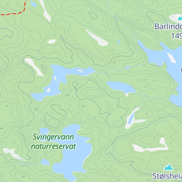 Map of Bispeåsen