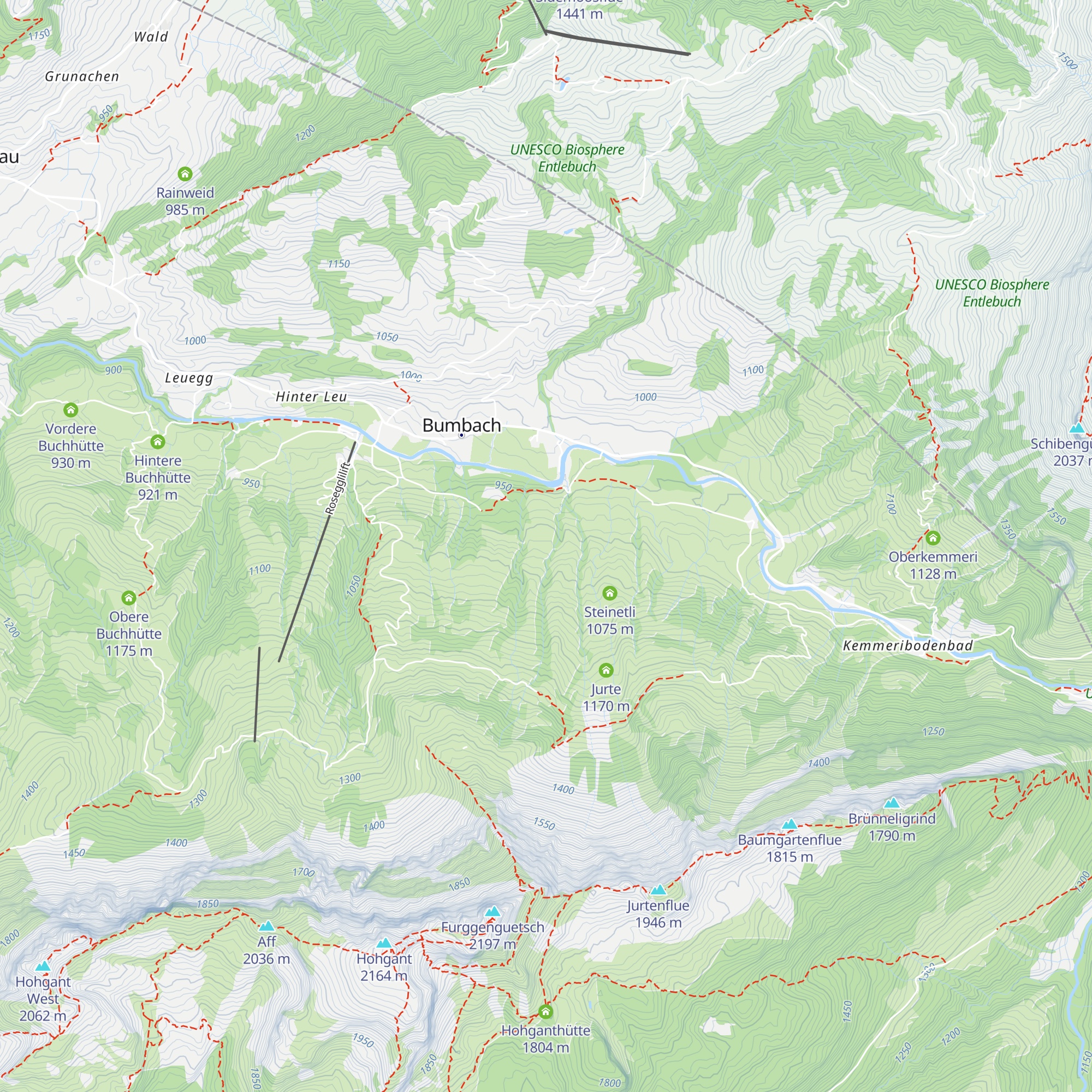Unders Jurteneggli map