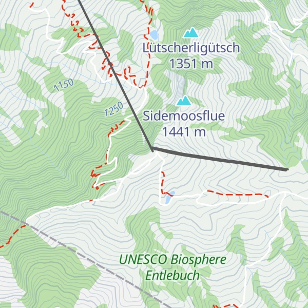 Map of Bergrestaurant Marbachegg