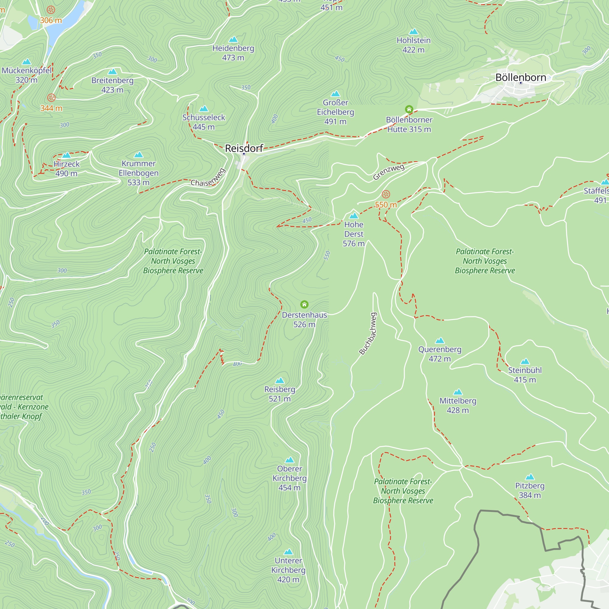 Derstenhaus map
