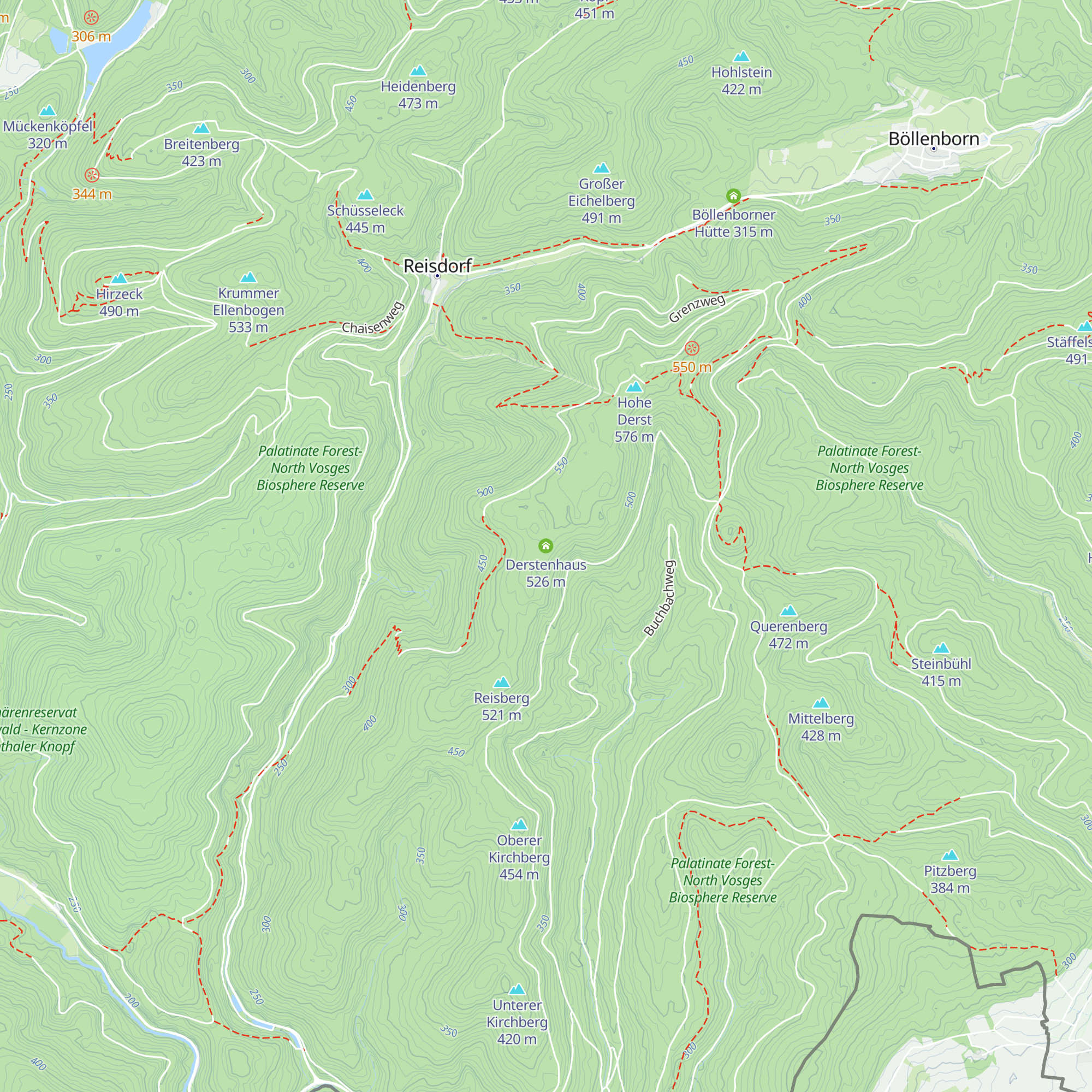 Derstenhaus map