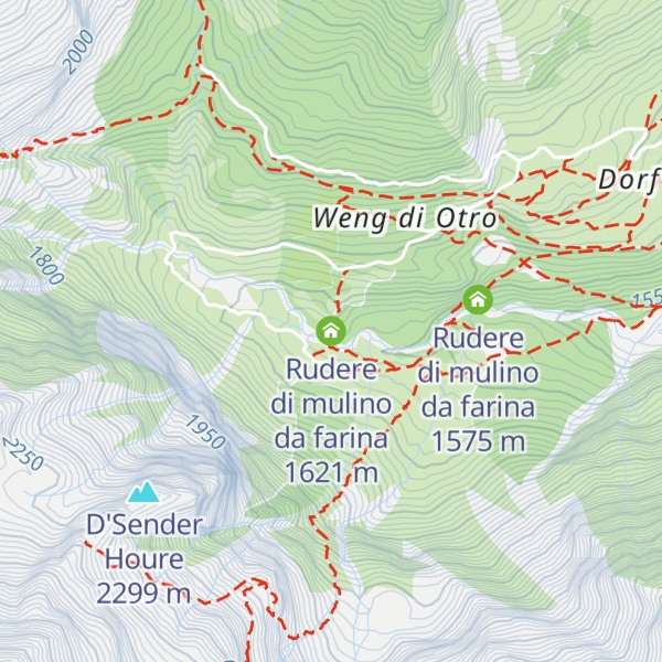 Map of Rudere di mulino da farina