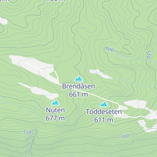 Map of Brendåsen