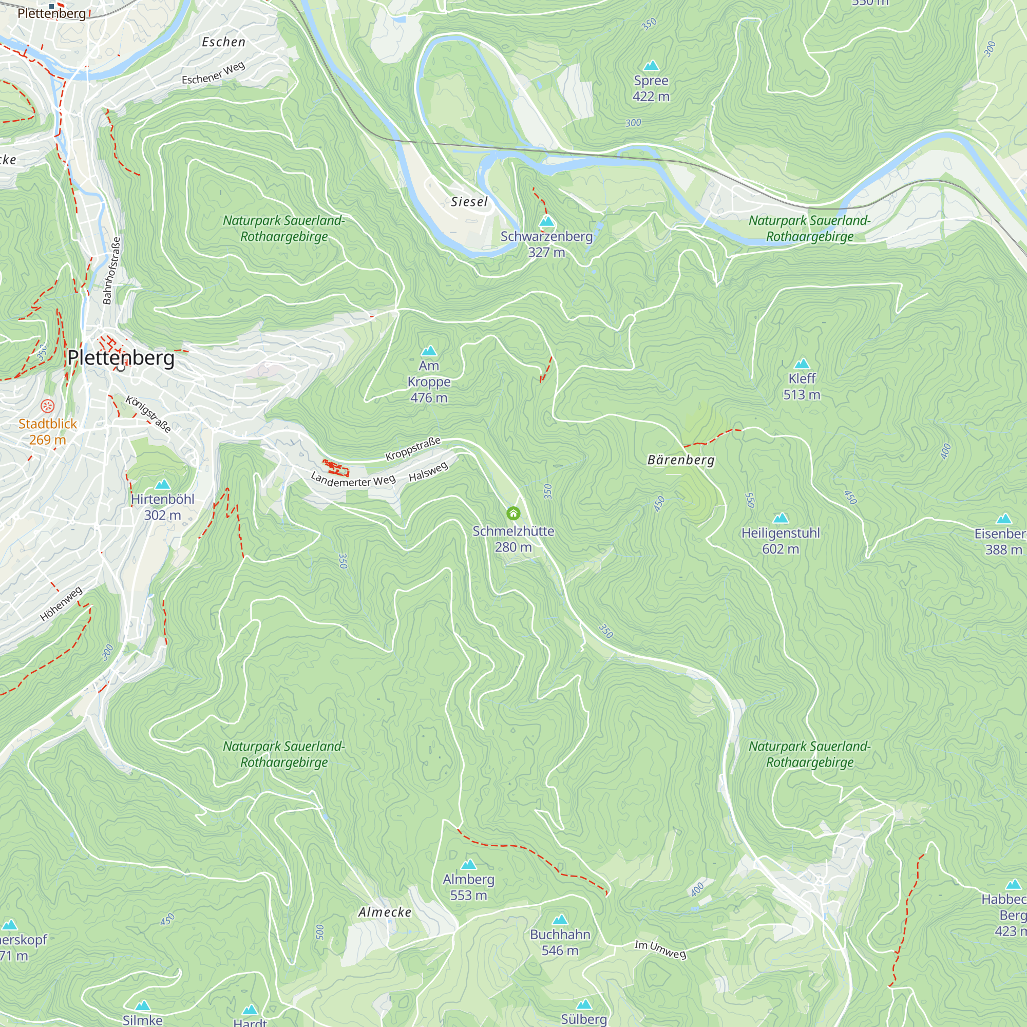 Schmelzhütte map