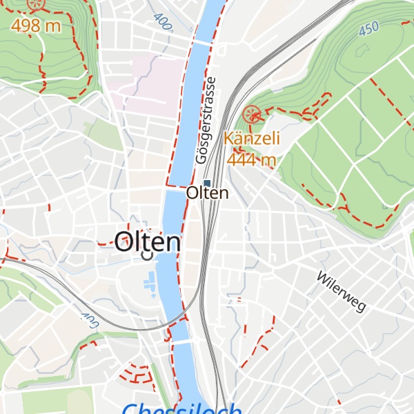 Map of SBB-Reisezentrum