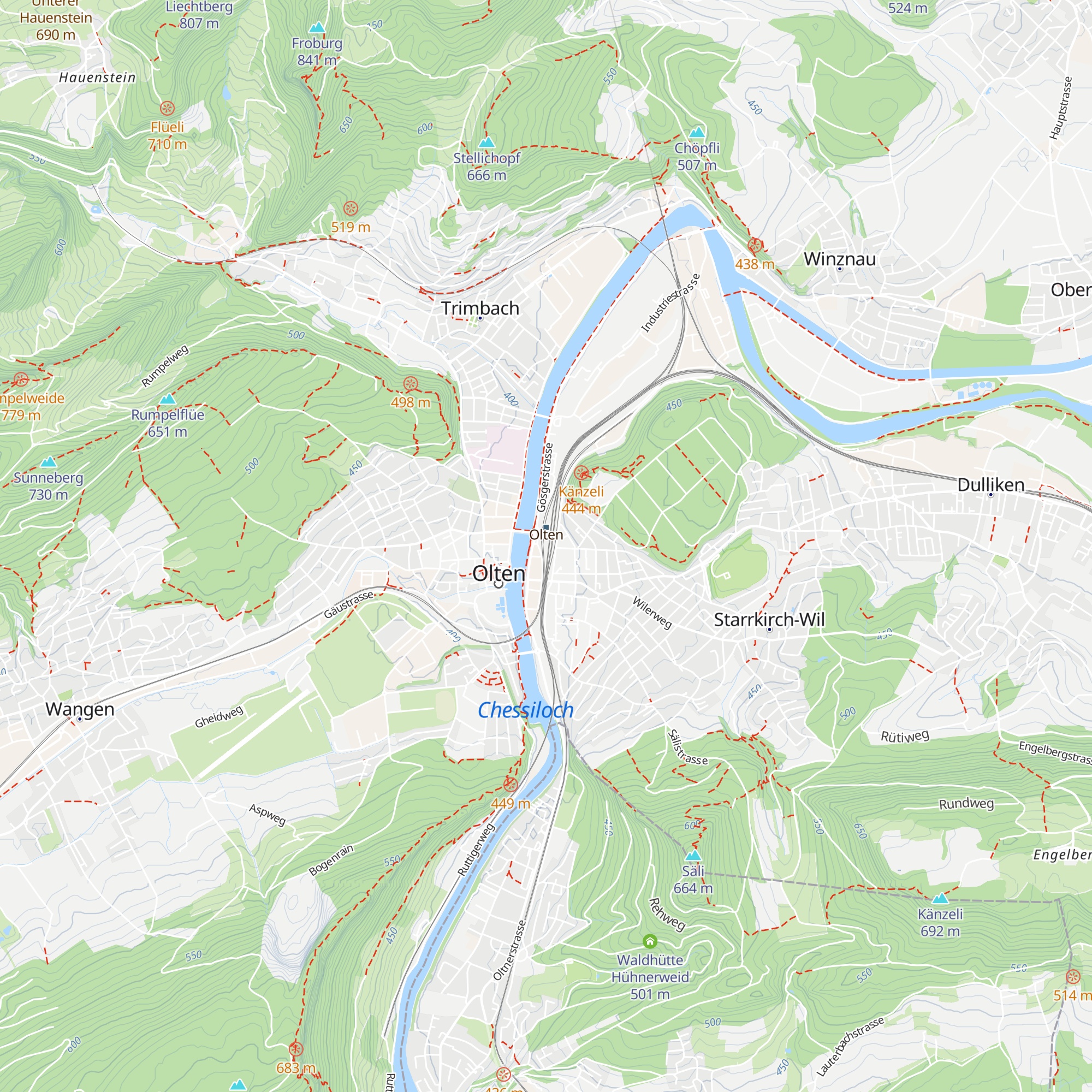 SBB-Reisezentrum map
