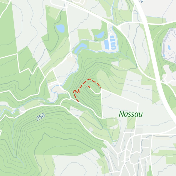 Map of Bornkasten
