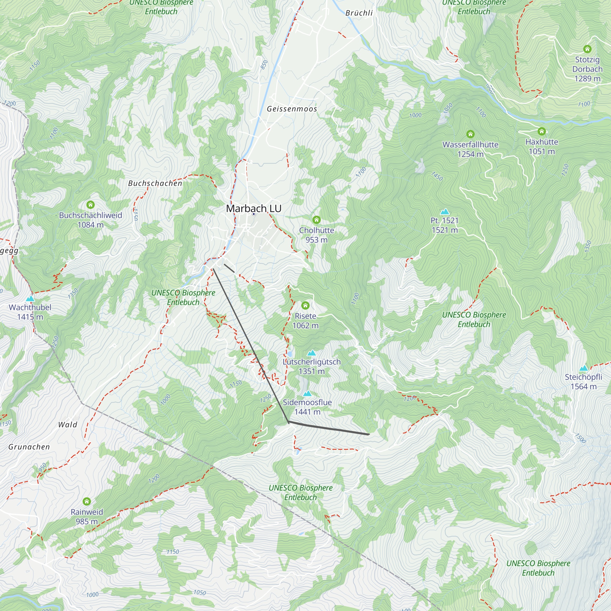Risete map