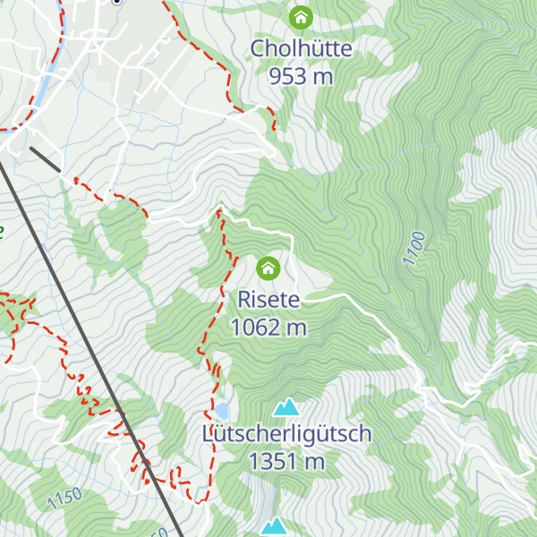 Map of Risete