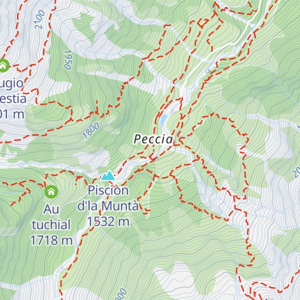 Map of Baita prato della Croce