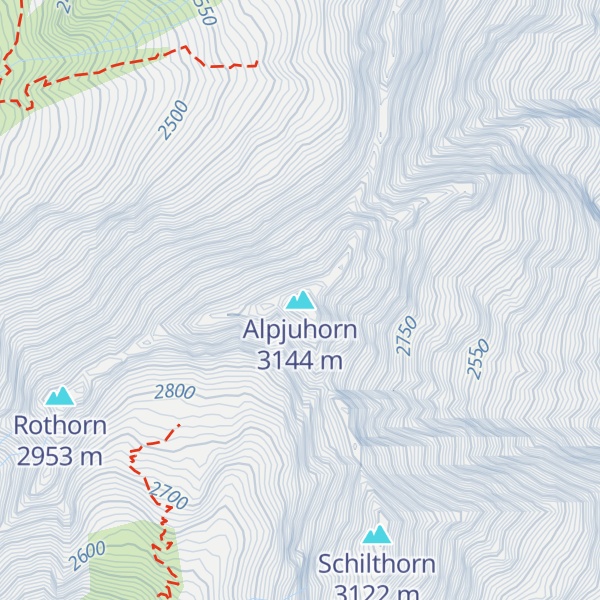 Map of Alpjuhorn