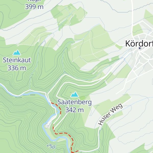 Map of Grillhütte Körsdorf