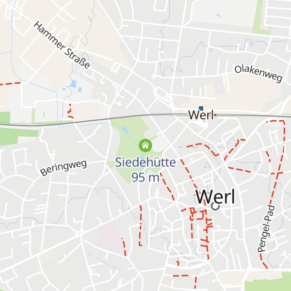 Map of Siedehütte