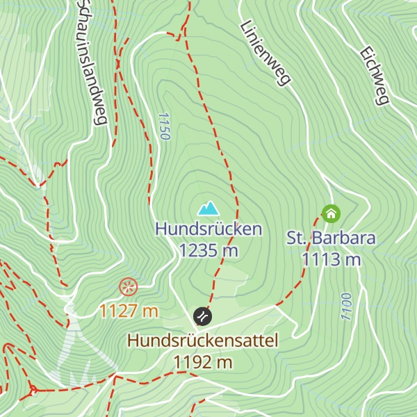 Map of Hundsrücken