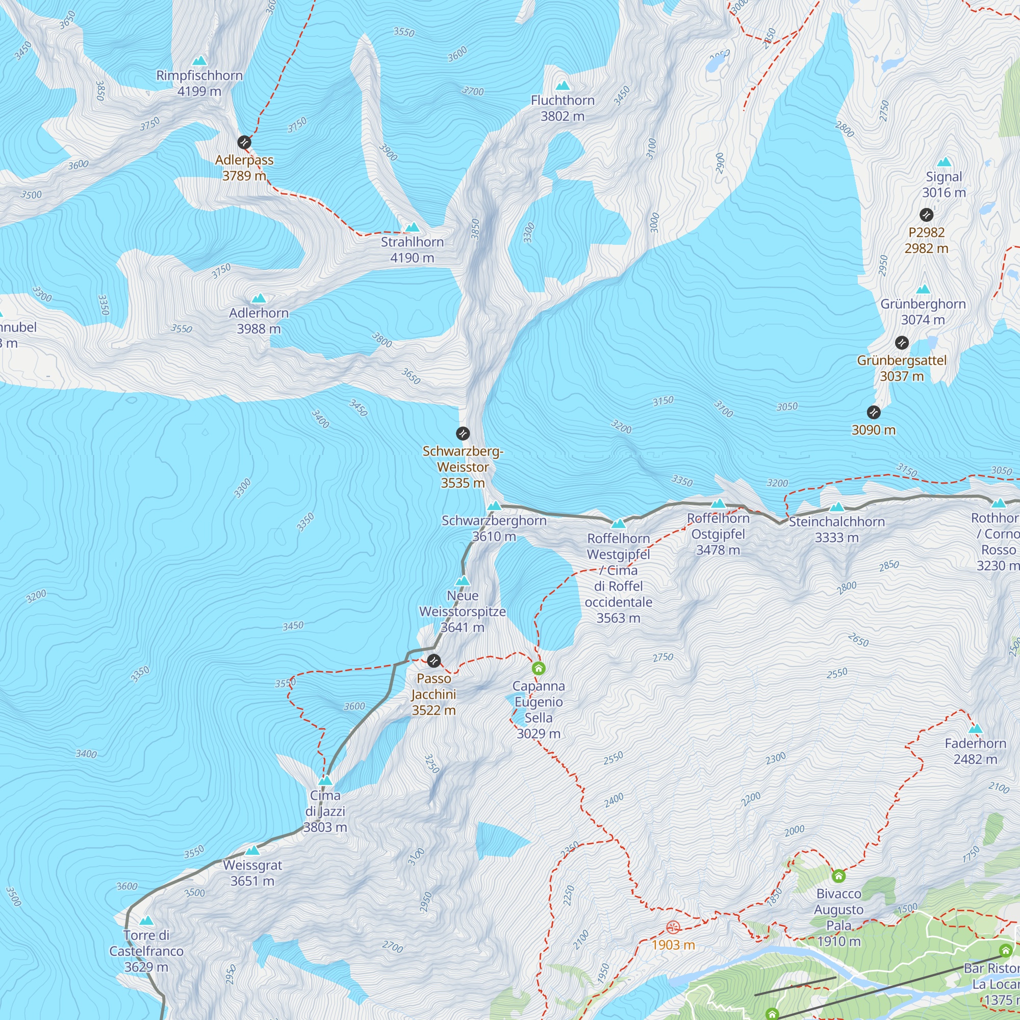 Bivacco Città di Luino map