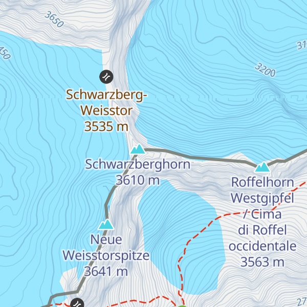 Map of Bivacco Città di Luino