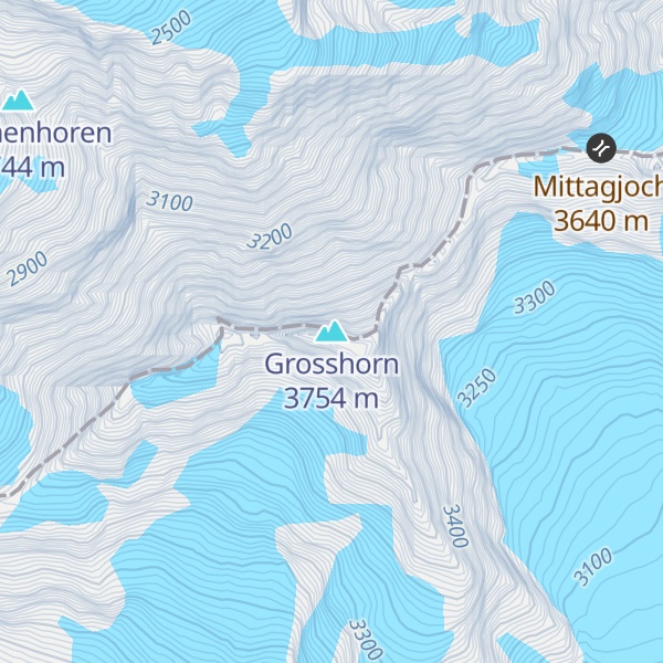 Map of Grosshorn
