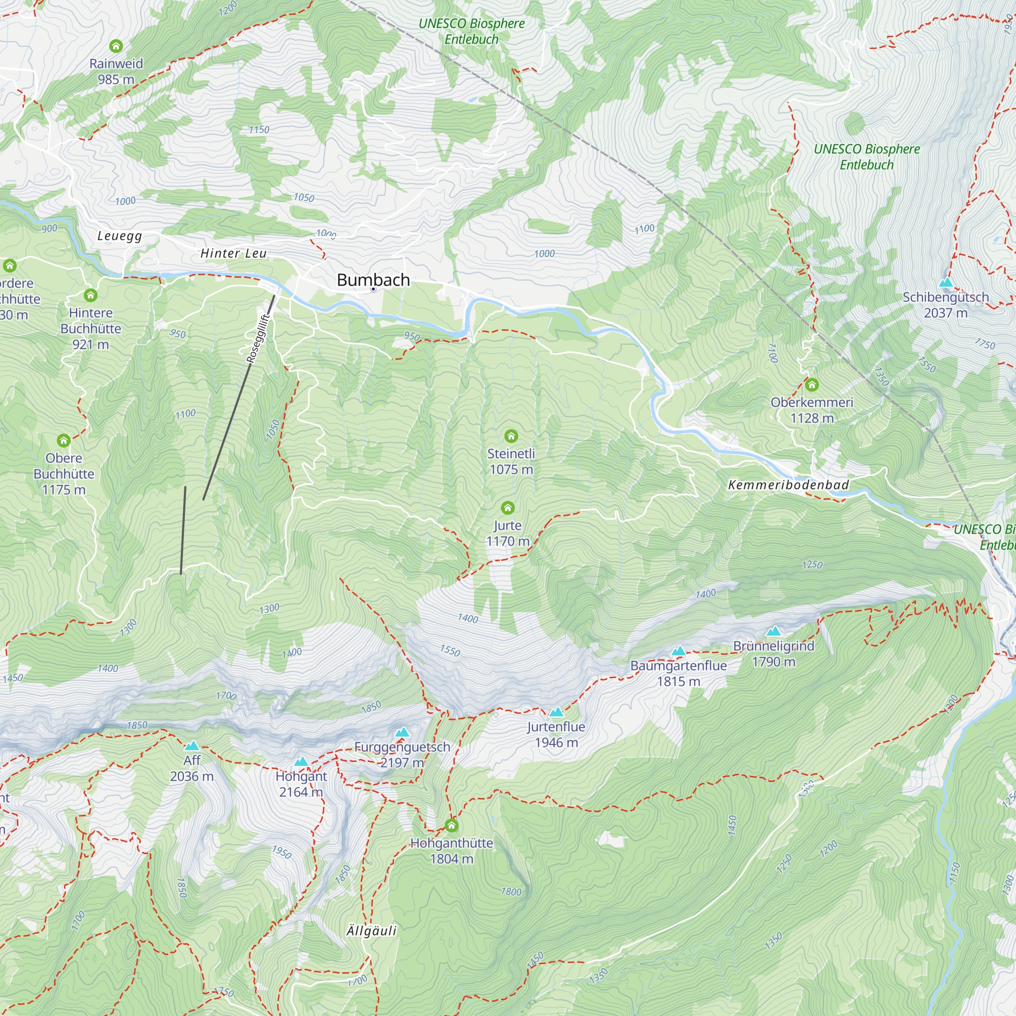 Jurte map