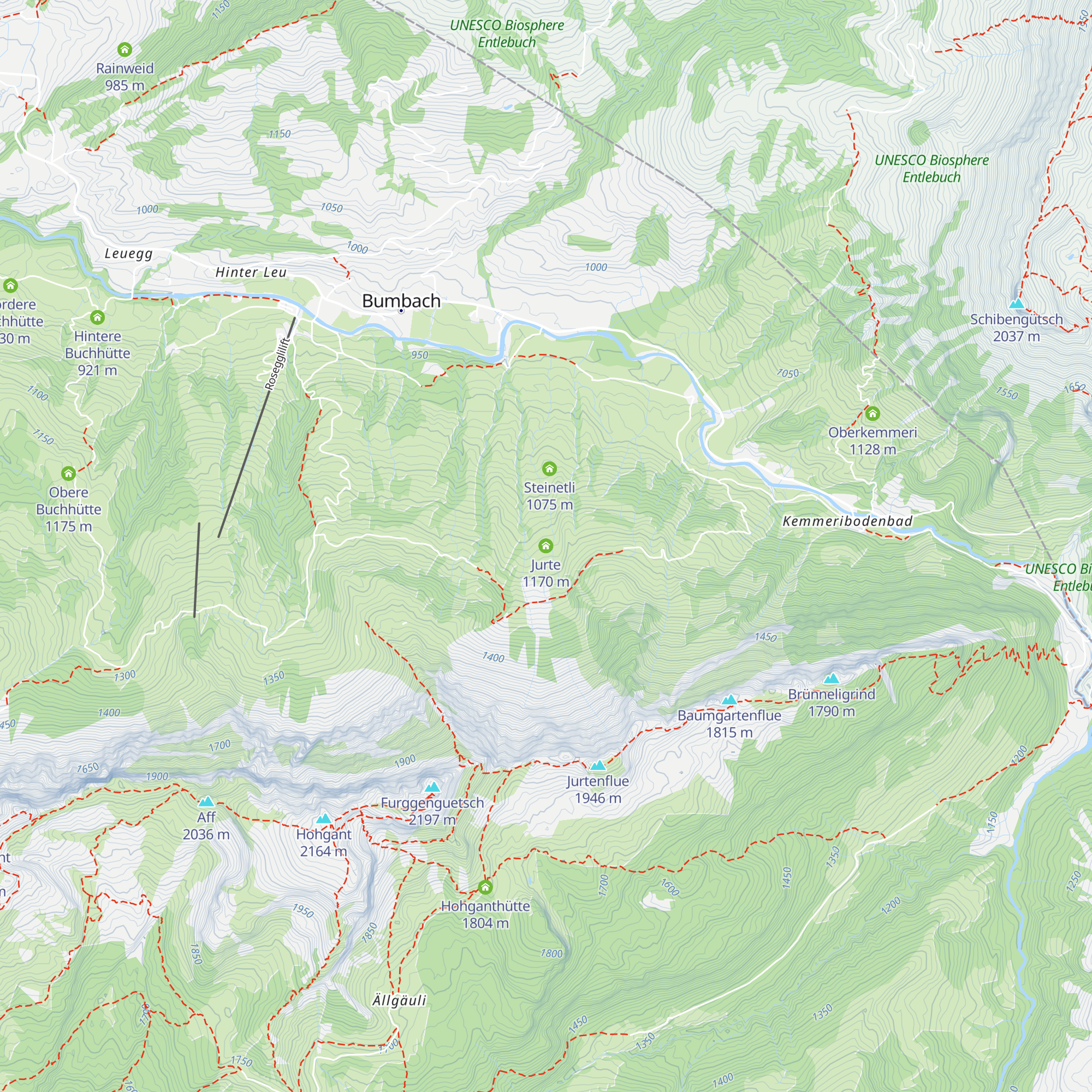 Jurte map