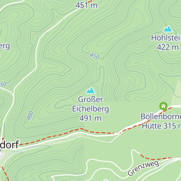 Map of Großer Eichelberg