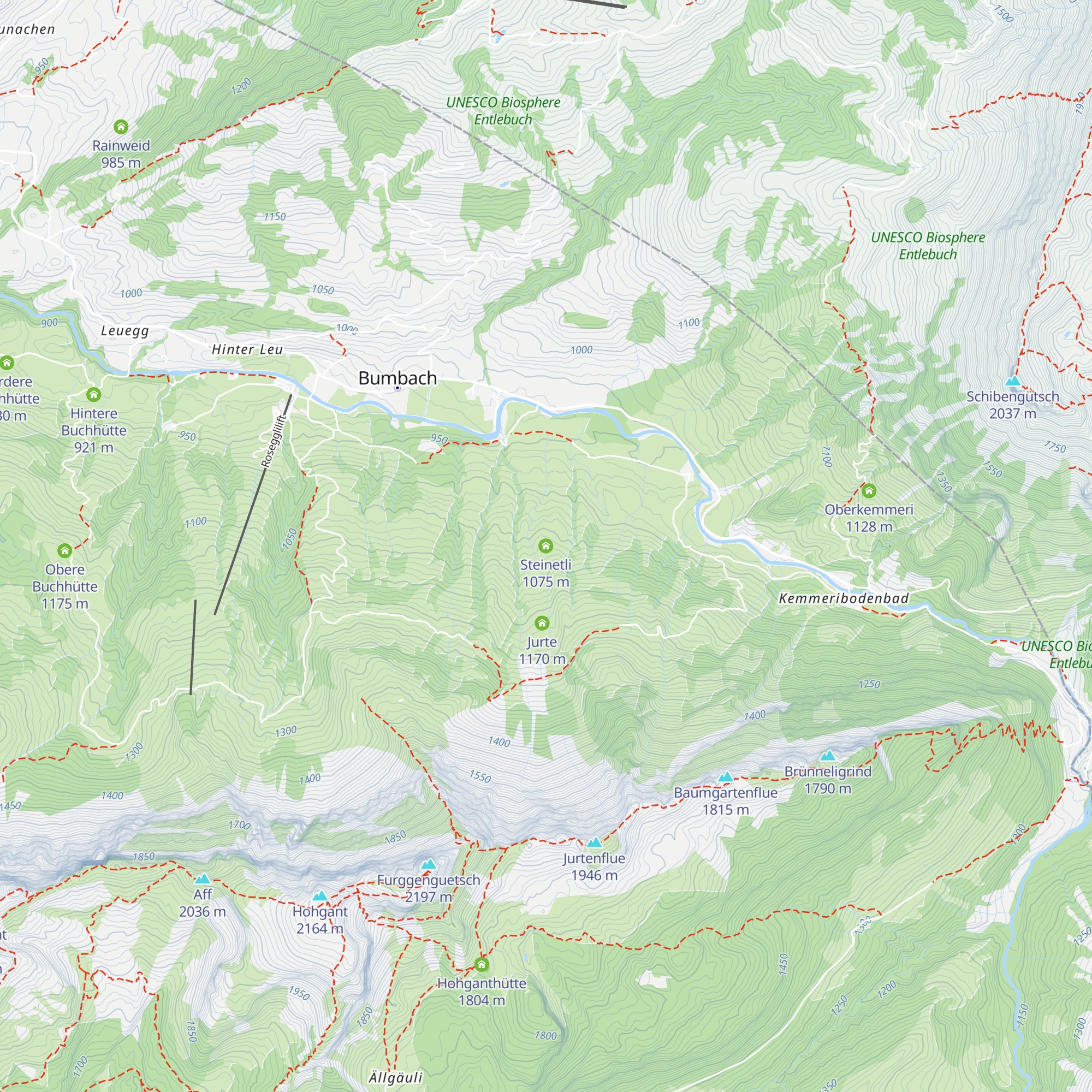 Steinetli map