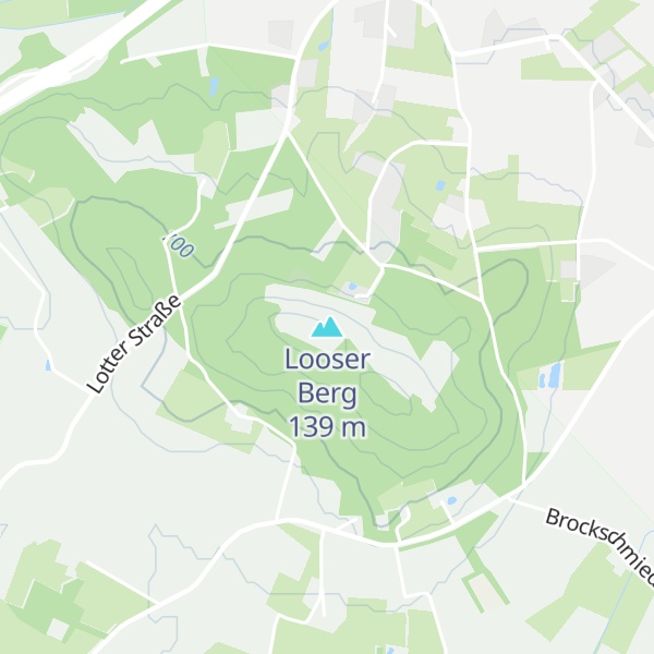 Map of Looser Berg