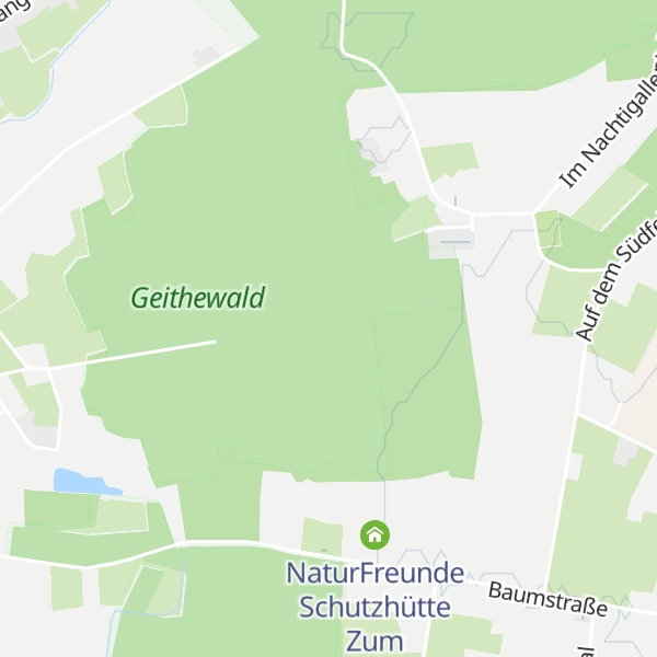 Map of Schutzhütte Geithewald