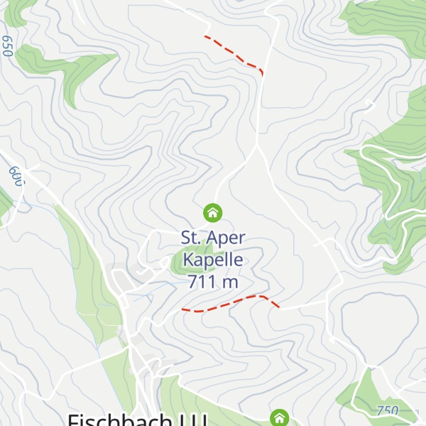 Map of St. Aper Kapelle