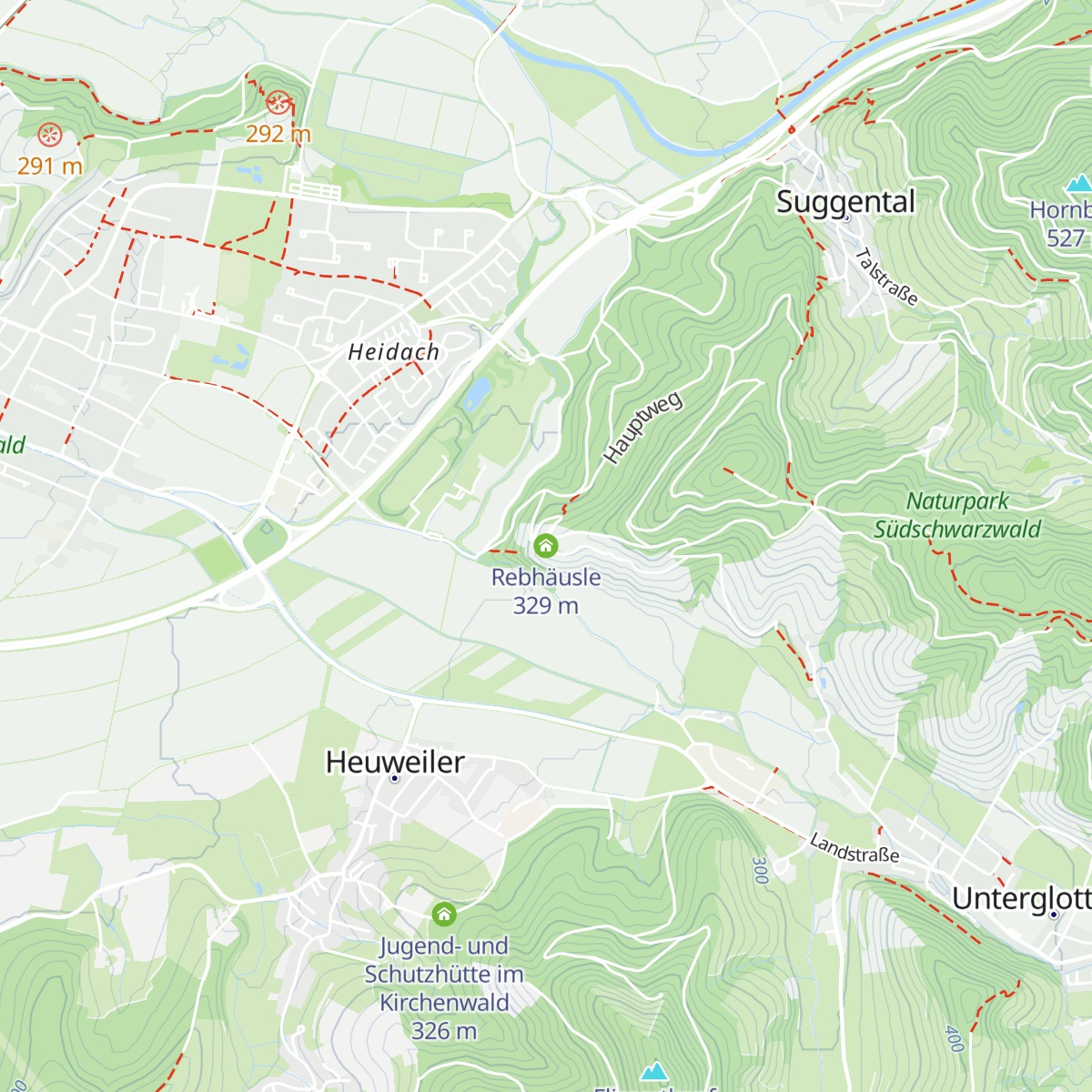 Rebhäusle map