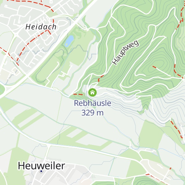 Map of Rebhäusle