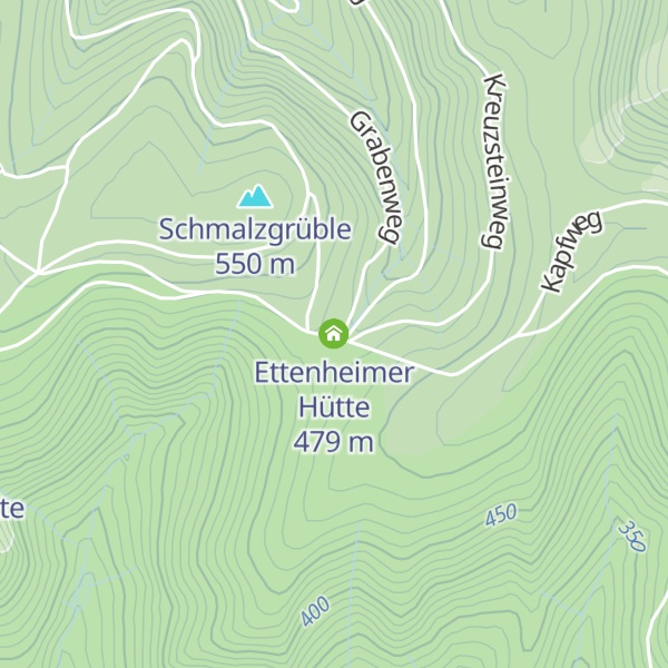 Map of Ettenheimer Hütte