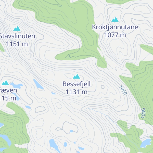 Map of Bessefjell