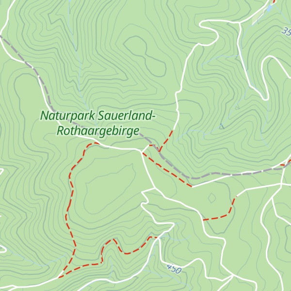 Map of Giebelberghütte