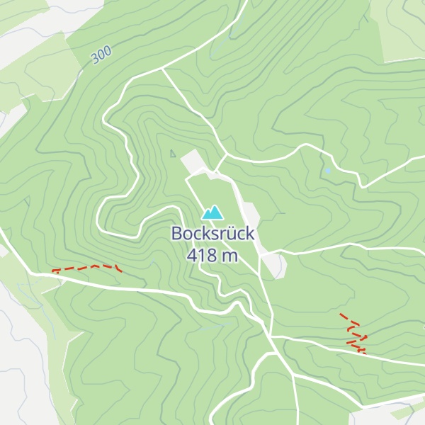 Map of Bocksrück