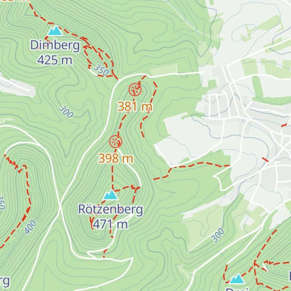 Map of Vogelschutz-Hütte